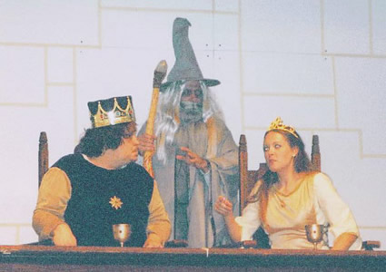 Arthur, Merlin, and Guenever