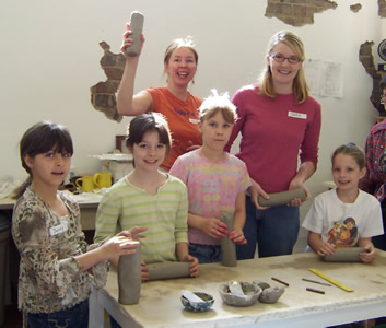 Making Indian Figurines