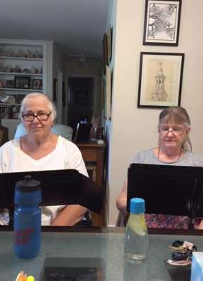Rita and Sylvia