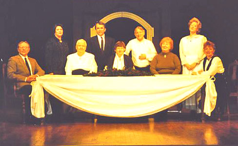 Cast of The Long Christmas Dinner